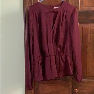 Daniel Rainn Peplum Top XL